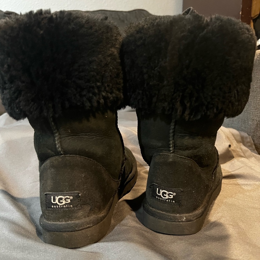 Ugh black boots
